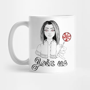 join us Mug